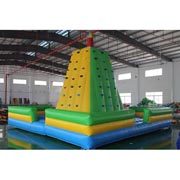 Popular inflatable rock climbing wall